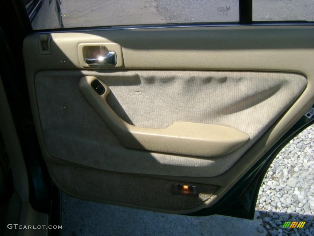 1992 Accord LX Sedan - Arcadia Green Pearl / Beige photo #13