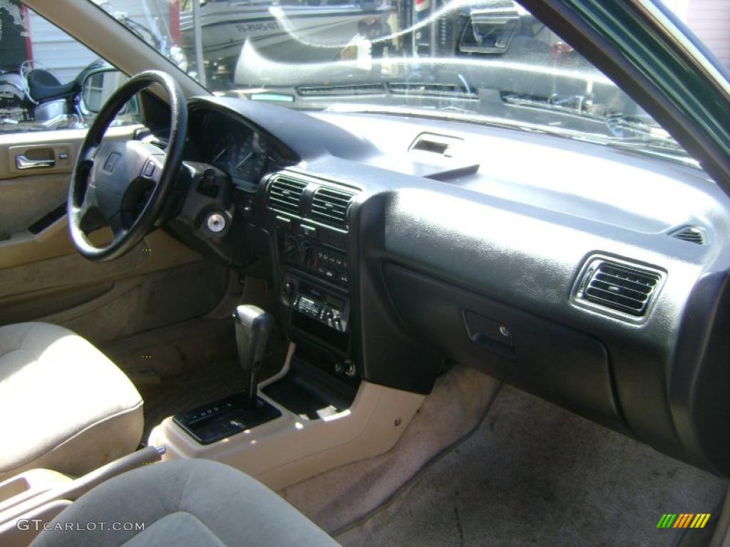 1992 Accord LX Sedan - Arcadia Green Pearl / Beige photo #15