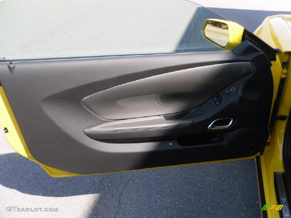 2010 Camaro SS/RS Coupe - Rally Yellow / Black photo #10