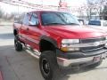 2001 Victory Red Chevrolet Silverado 2500HD LS Extended Cab 4x4  photo #15