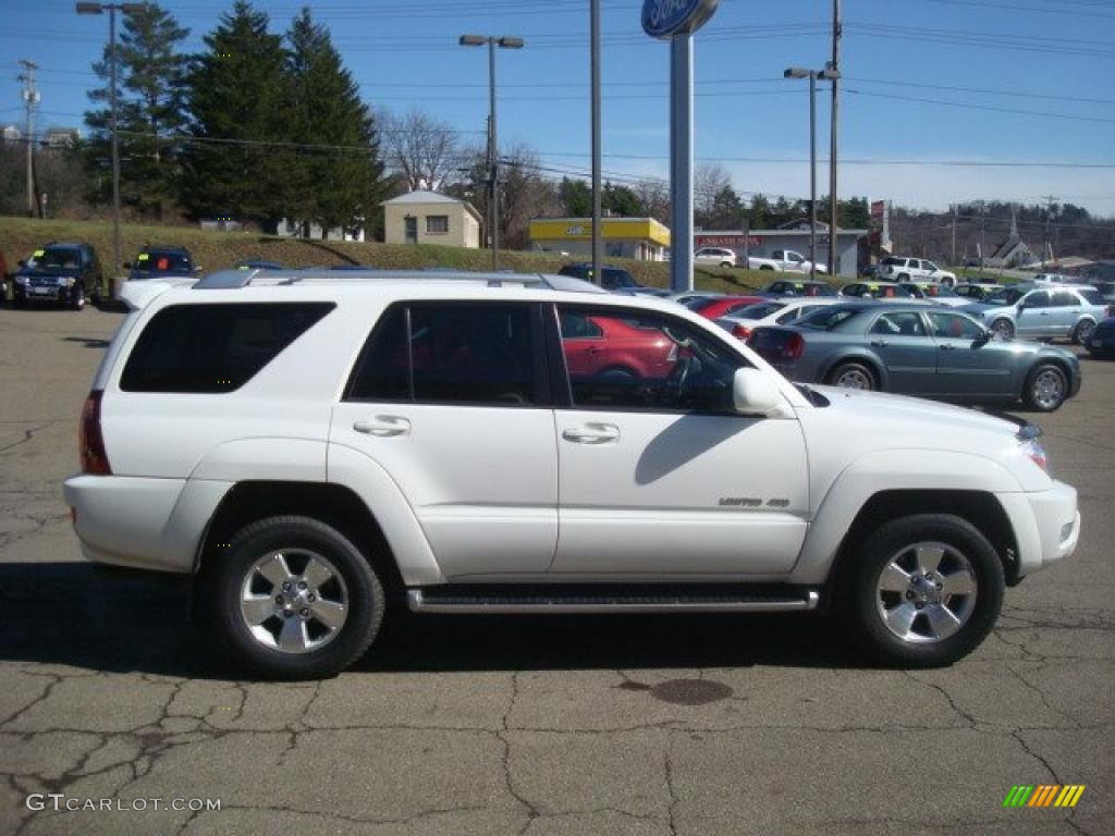 2004 4Runner Limited 4x4 - Natural White / Taupe photo #5