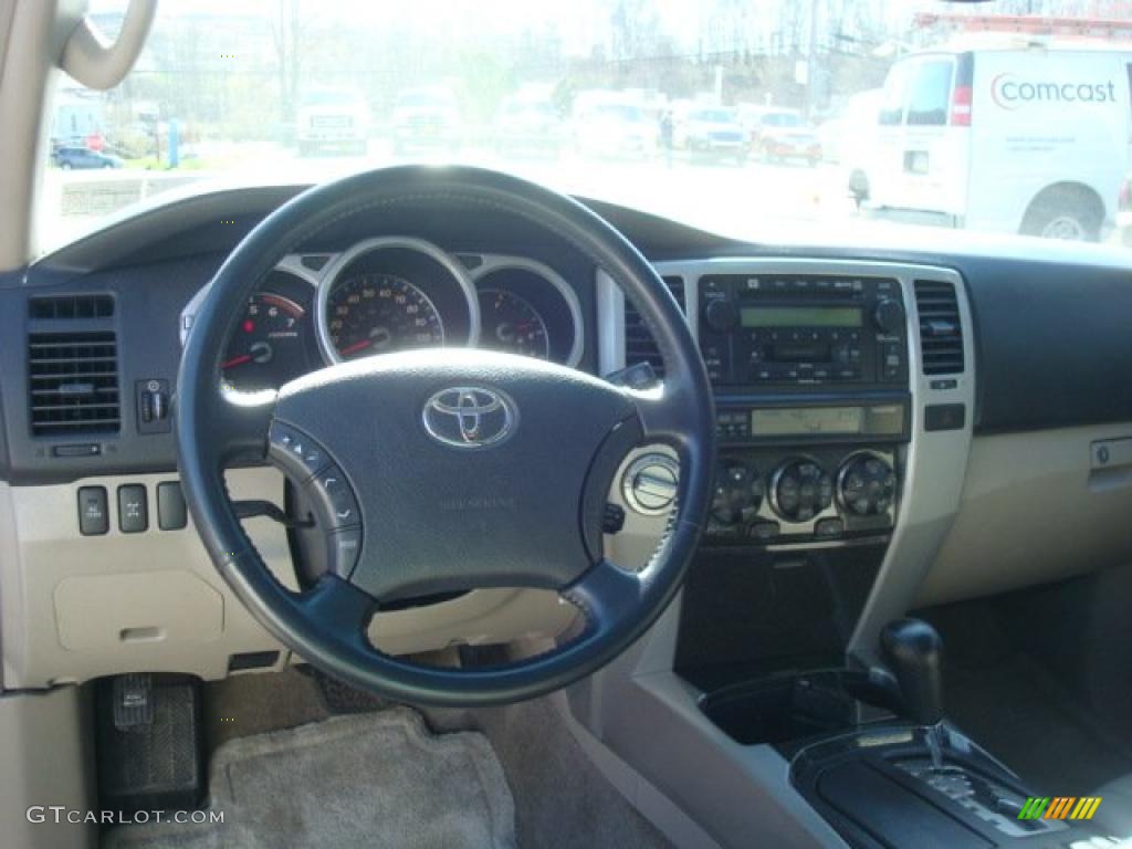 2004 4Runner Limited 4x4 - Natural White / Taupe photo #9