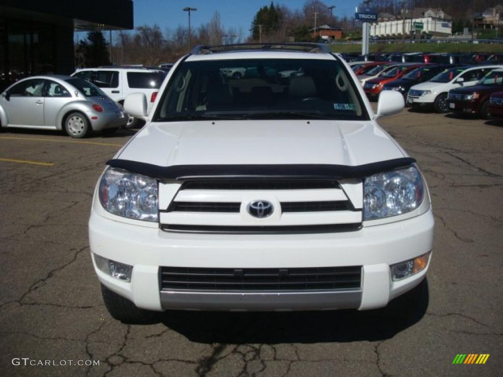 2004 4Runner Limited 4x4 - Natural White / Taupe photo #10