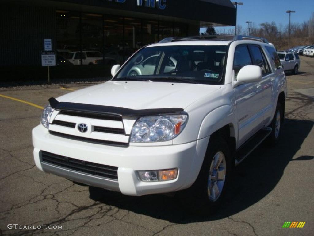 2004 4Runner Limited 4x4 - Natural White / Taupe photo #11