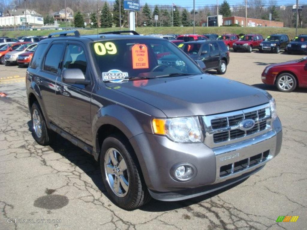 2009 Escape Limited 4WD - Sterling Grey Metallic / Charcoal photo #6