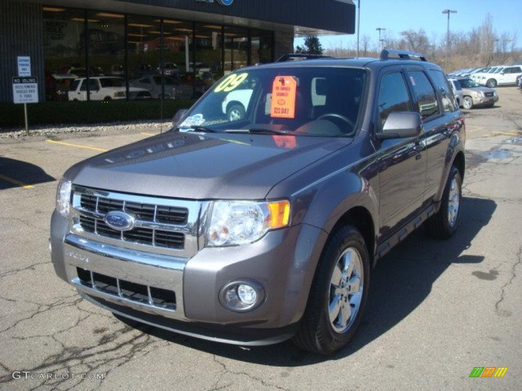 2009 Escape Limited 4WD - Sterling Grey Metallic / Charcoal photo #11