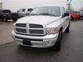 2005 Bright Silver Metallic Dodge Ram 1500 SLT Quad Cab 4x4  photo #2