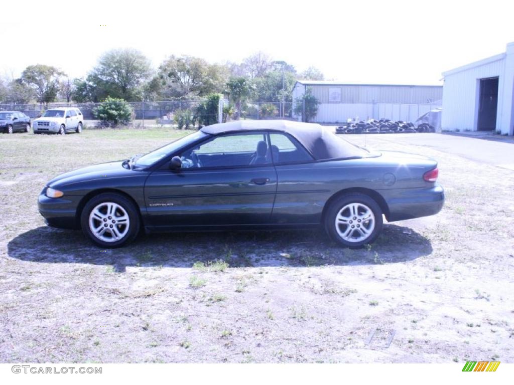 2000 Sebring JX Convertible - Shale Green Metallic / Agate photo #5