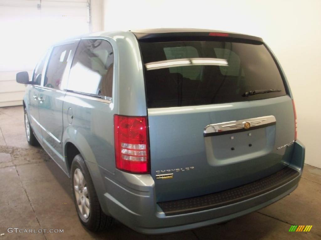 2010 Town & Country LX - Clearwater Blue Pearl / Medium Slate Gray/Light Shale photo #6
