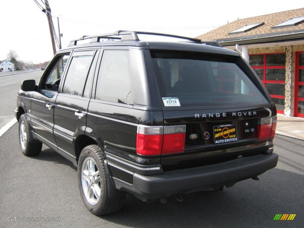2002 Range Rover 4.6 HSE - Java Black / Ash Black photo #2