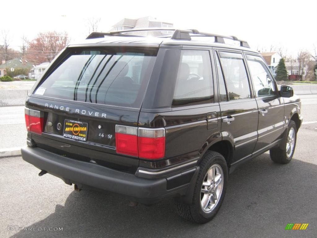 2002 Range Rover 4.6 HSE - Java Black / Ash Black photo #3