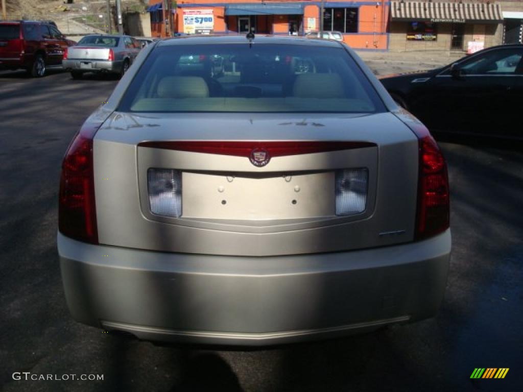 2007 CTS Sedan - Gold Mist / Cashmere photo #4