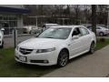 2007 White Diamond Pearl Acura TL 3.5 Type-S  photo #2