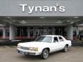 White 1989 Ford LTD Crown Victoria Sedan