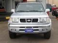 2000 Silver Ice Nissan Frontier XE V6 Extended Cab 4x4  photo #2