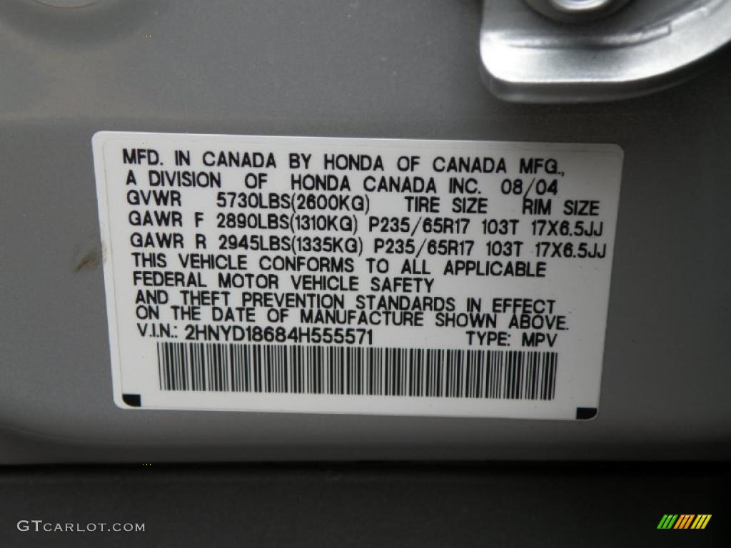 2004 MDX  - Starlight Silver Metallic / Ebony photo #21