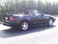 2001 Black Ford Mustang V6 Convertible  photo #15