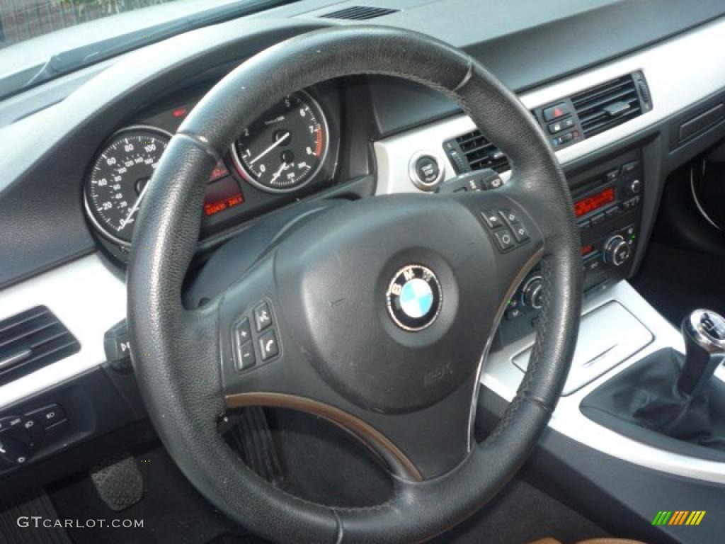 2007 3 Series 335i Coupe - Alpine White / Saddle Brown/Black photo #7