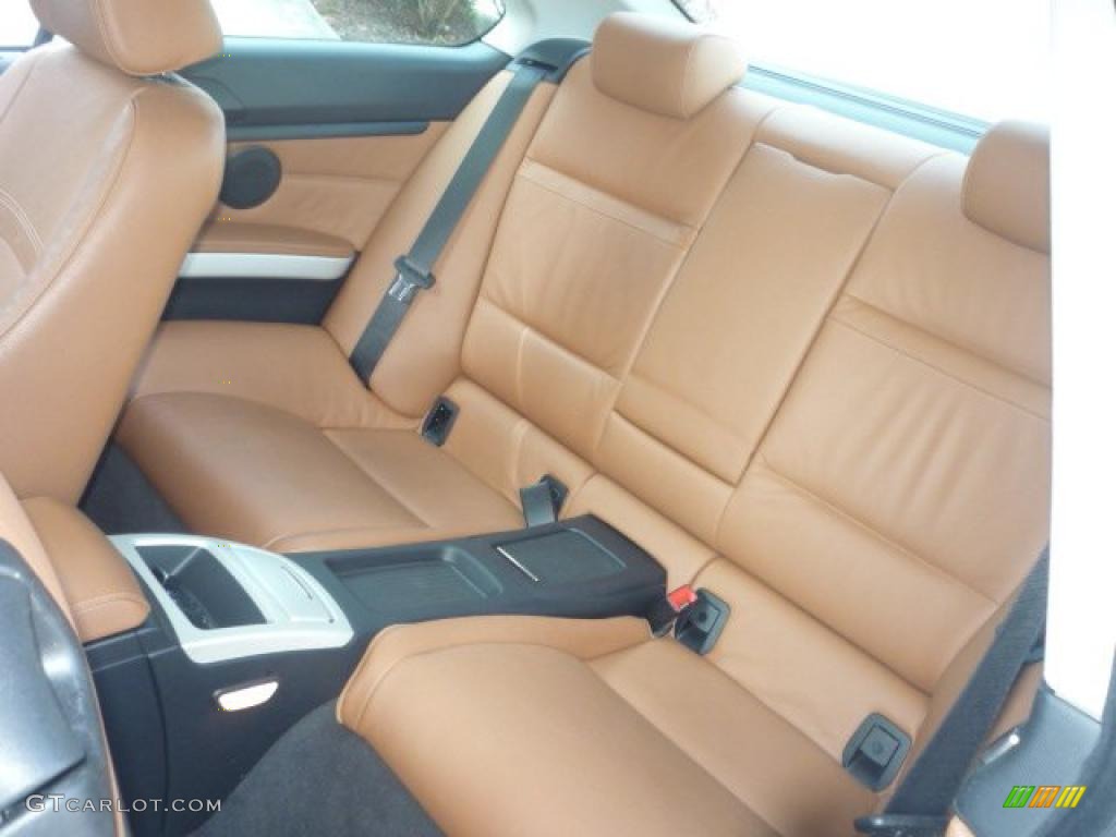 2007 3 Series 335i Coupe - Alpine White / Saddle Brown/Black photo #9