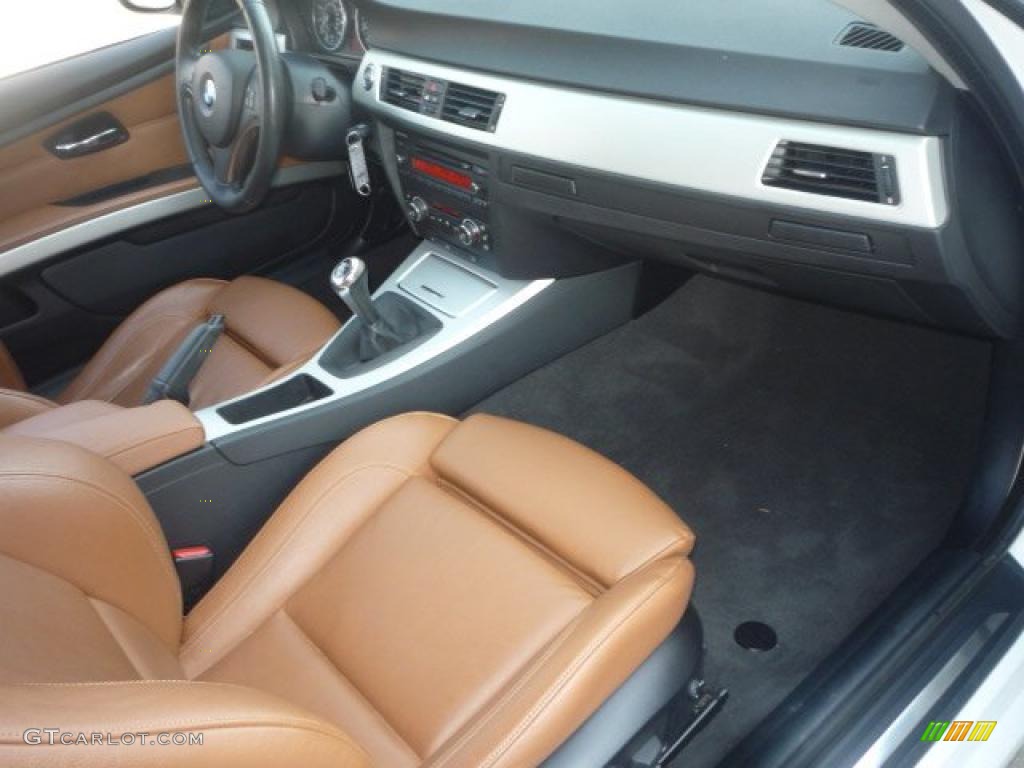 2007 3 Series 335i Coupe - Alpine White / Saddle Brown/Black photo #18