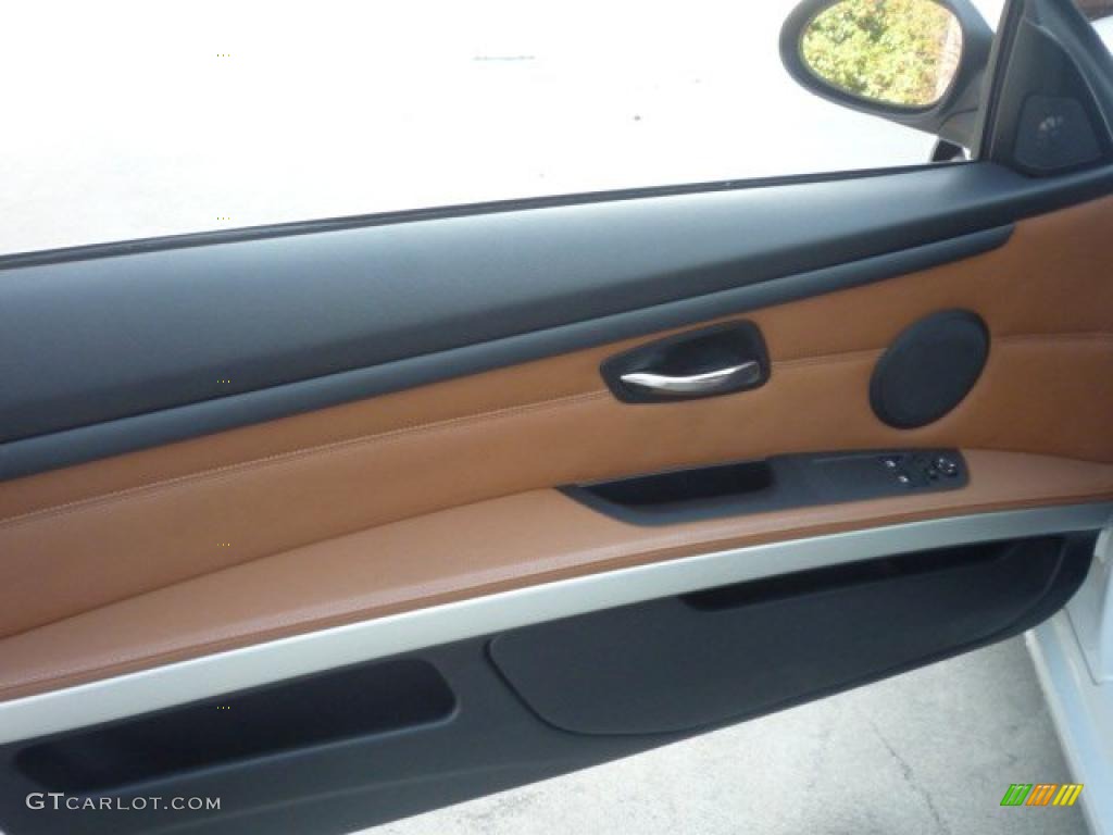 2007 3 Series 335i Coupe - Alpine White / Saddle Brown/Black photo #20