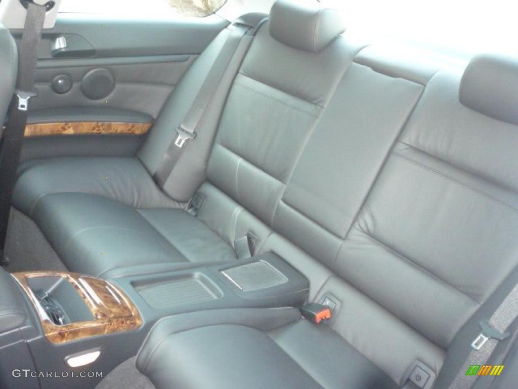 2007 3 Series 335i Coupe - Space Gray Metallic / Black photo #25