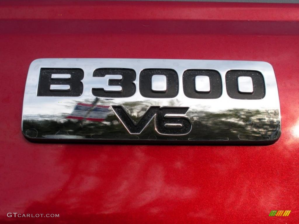 2001 B-Series Truck B3000 SE Cab Plus 4x4 - Sunburst Red Metallic / Medium Graphite photo #12