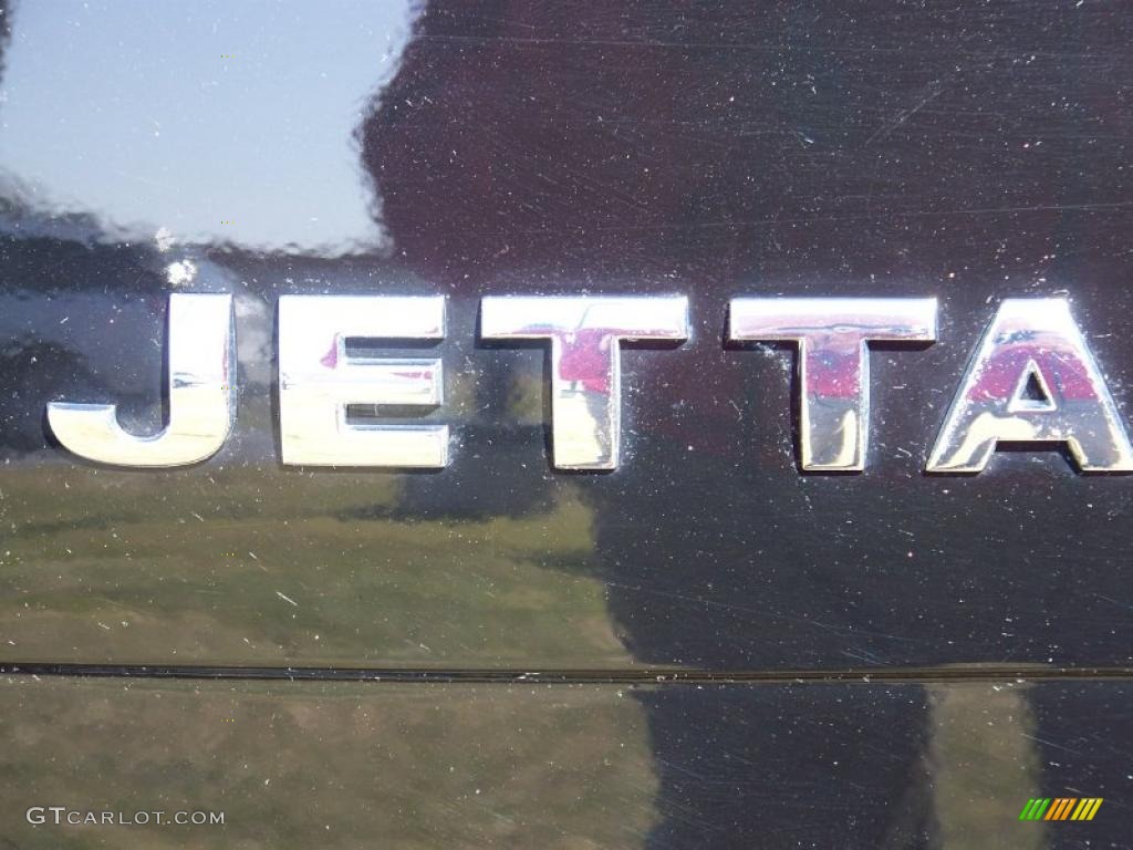 2004 Jetta GLS Sedan - Black / Black photo #6
