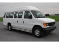 Oxford White 2004 Ford E Series Van E350 Super Duty XL Passenger