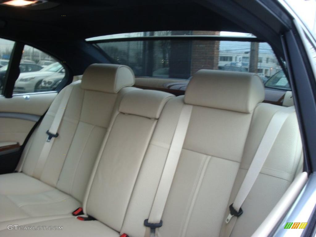 2007 7 Series 750Li Sedan - Deep Green Metallic / Cream Beige photo #17