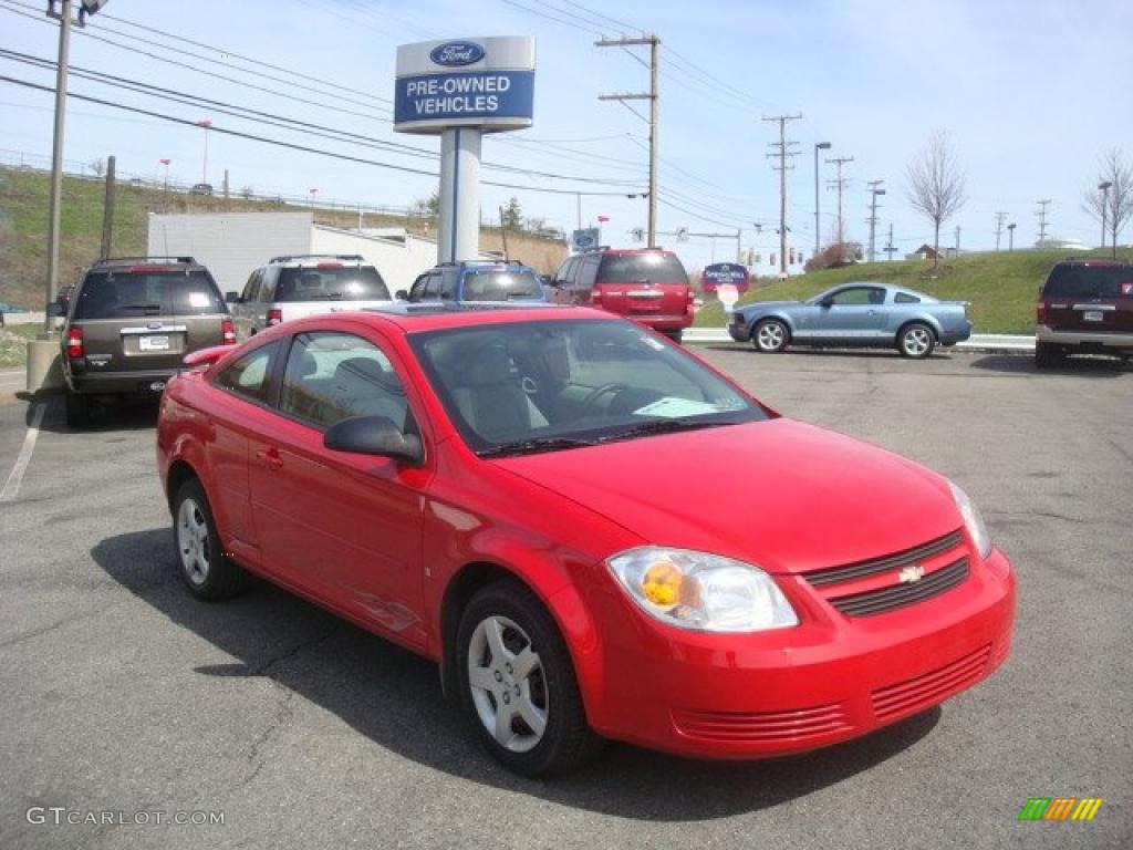 2006 Cobalt LS Coupe - Victory Red / Gray photo #1