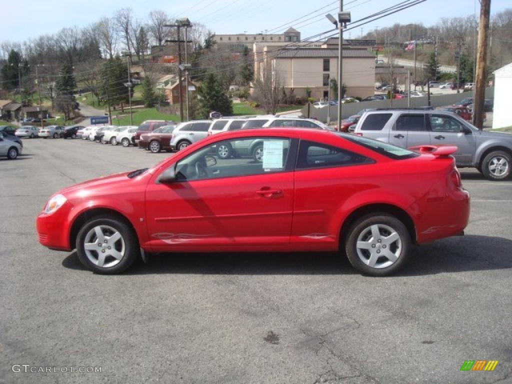 2006 Cobalt LS Coupe - Victory Red / Gray photo #6