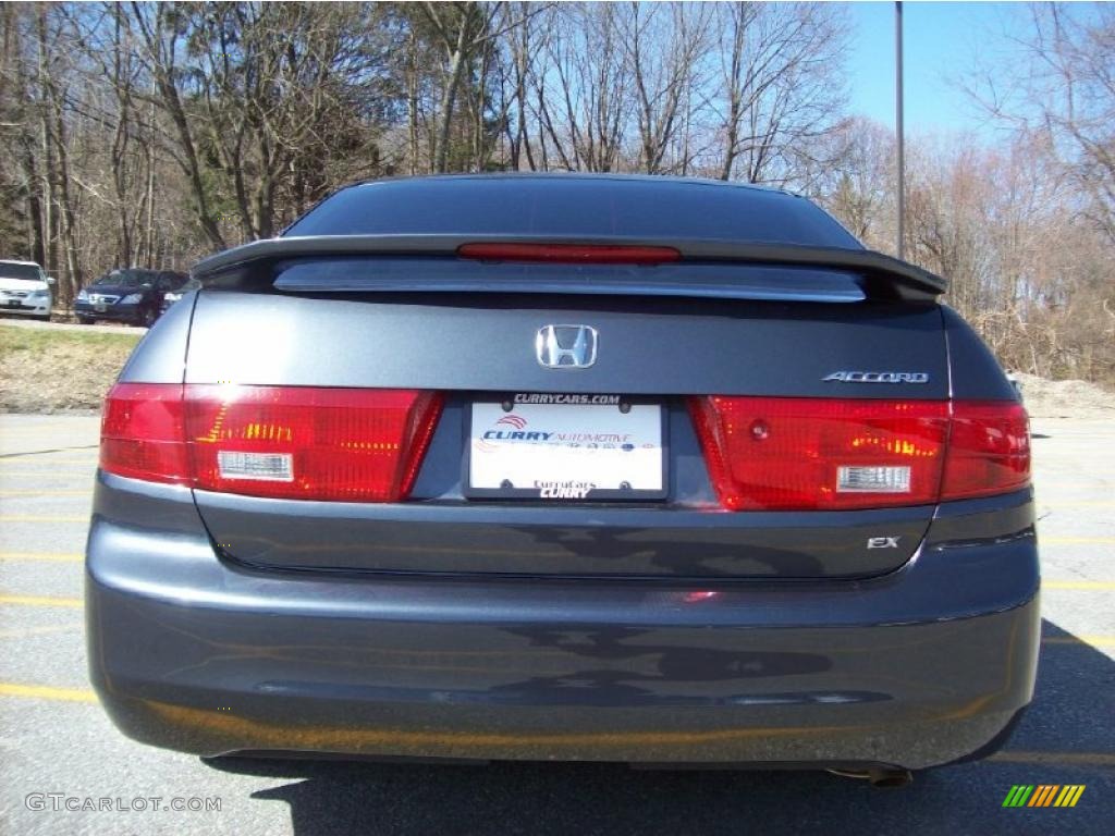 2005 Accord EX Sedan - Graphite Pearl / Black photo #26