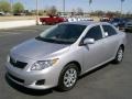 2010 Classic Silver Metallic Toyota Corolla LE  photo #2