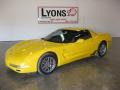 2003 Millenium Yellow Chevrolet Corvette Z06  photo #1