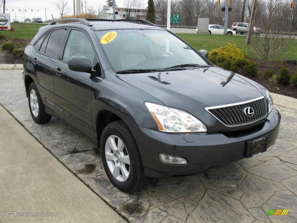 2005 RX 330 AWD - Black Forest Green Pearl / Light Gray photo #1