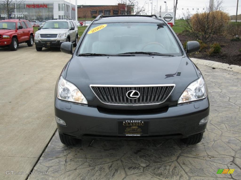 2005 RX 330 AWD - Black Forest Green Pearl / Light Gray photo #5