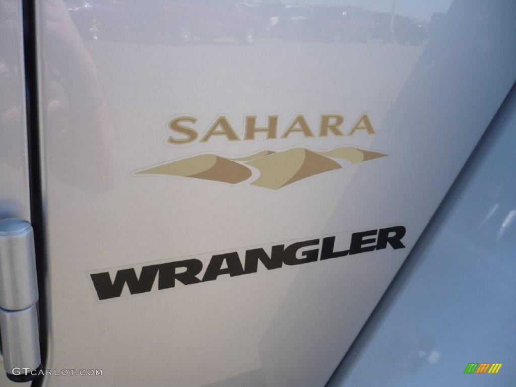 2010 Wrangler Sahara 4x4 - Bright Silver Metallic / Dark Slate Gray/Medium Slate Gray photo #14