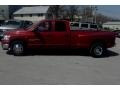 2006 Inferno Red Crystal Pearl Dodge Ram 3500 SLT Quad Cab Dually  photo #14