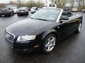Brilliant Black - A4 2.0T quattro Cabriolet Photo No. 2