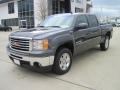 2010 Storm Gray Metallic GMC Sierra 1500 SLT Crew Cab 4x4  photo #1