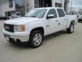 2010 Summit White GMC Sierra 1500 SLE Crew Cab  photo #1