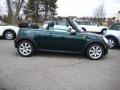 2010 British Racing Green Metallic Mini Cooper Convertible  photo #6