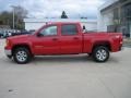 2010 Fire Red GMC Sierra 1500 SLE Crew Cab 4x4  photo #3