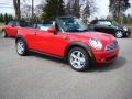 2010 Chili Red Mini Cooper Convertible  photo #7