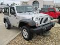 2010 Bright Silver Metallic Jeep Wrangler Sport 4x4  photo #2