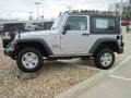 2010 Bright Silver Metallic Jeep Wrangler Sport 4x4  photo #3