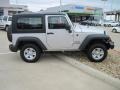 2010 Bright Silver Metallic Jeep Wrangler Sport 4x4  photo #4