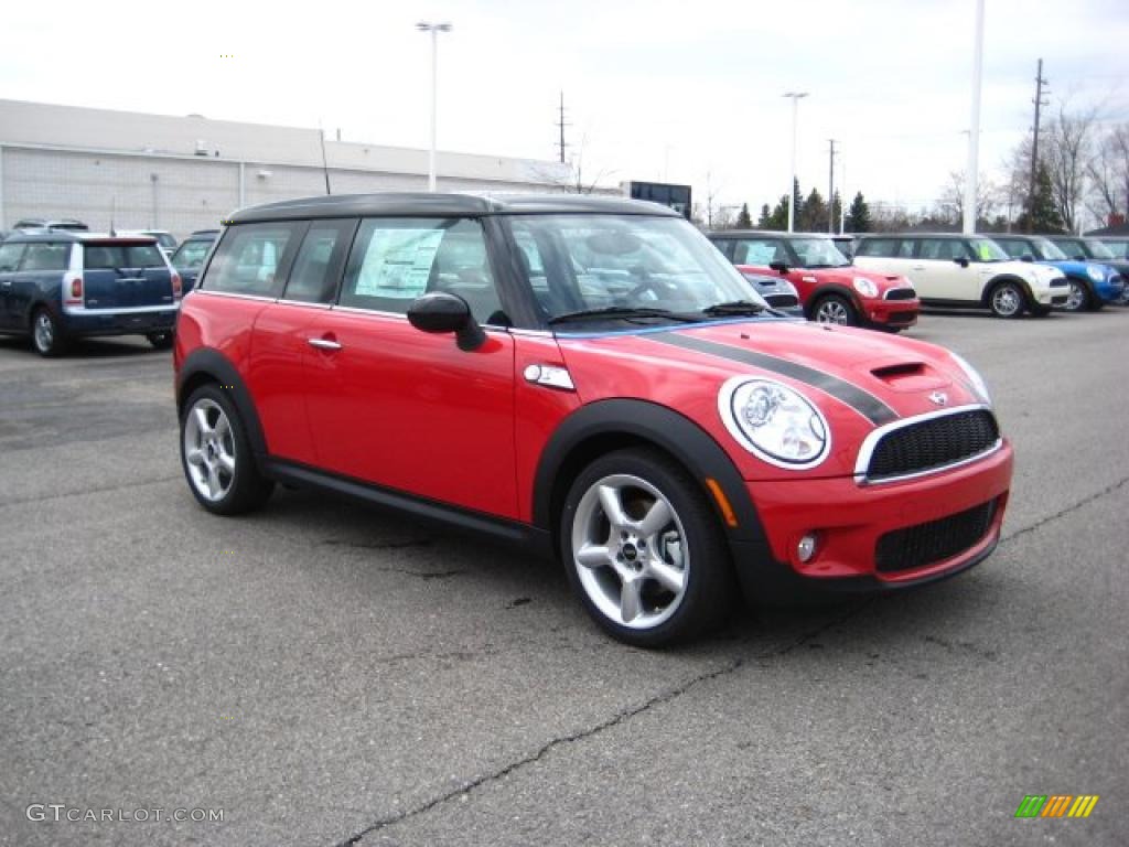 2010 Cooper S Clubman - Chili Red / Grey/Carbon Black photo #7