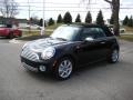 2010 Midnight Black Metallic Mini Cooper Convertible  photo #9